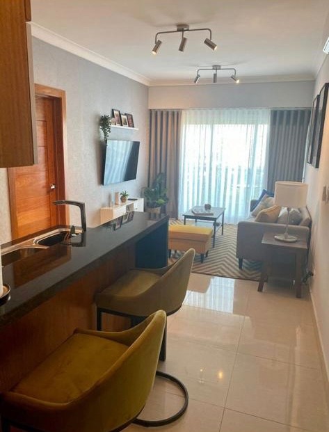 habitaciones y viviendas compartidas - Alquiler Apartamento de 1 Habitación con piscina, La Julia, Santo Domingo 6