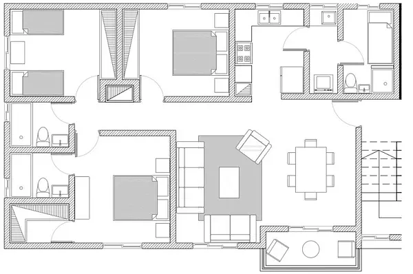 apartamentos - PROYECTO DE APARTAMENTOS EN AV. INDEPENDENCIA  6