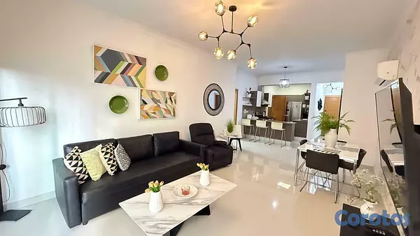 apartamentos - Apartamento en venta y/o Alquiler totalmente amueblado en  Naco 1