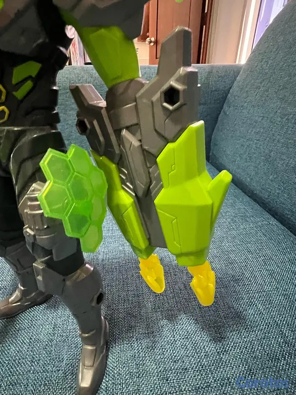 juguetes - Muñeco Max Steel Turbo Arma Dura.  3