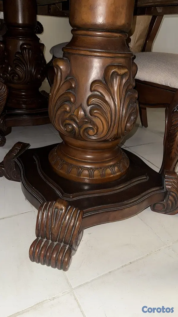 muebles y colchones - vendo comedor grande mesa de 8 sillas  5