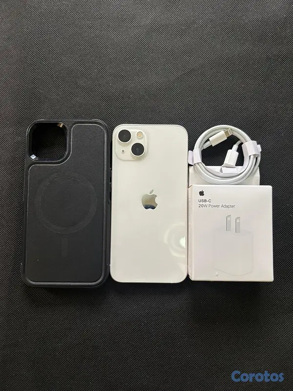celulares y tabletas - iphone 13 blanco 128 GB Desbloqueado.**Somos Tiend 2