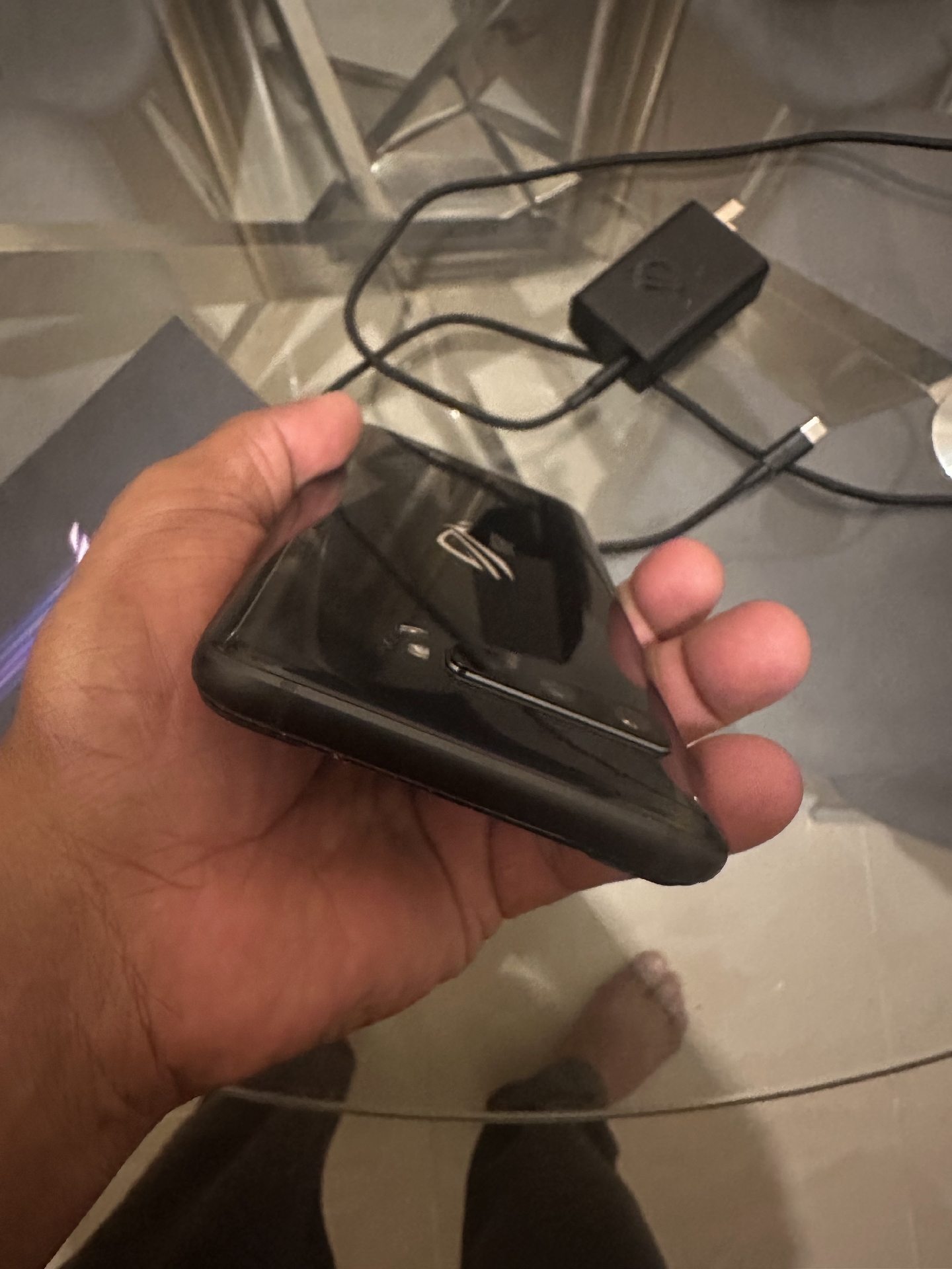 celulares y tabletas - Asus ROG Phone 3 caja y su cargador 8