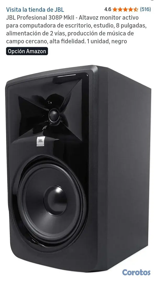 camaras y audio - JBL Profesional 308P MkII  10