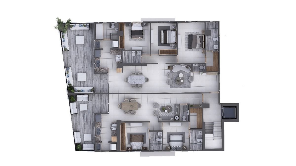 penthouses - penthouse en el Millon con plan de pago  5