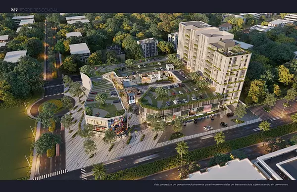 apartamentos - Apartamentos en ventas en la Torre Paseo 27, Santo Domingo Oeste. 8
