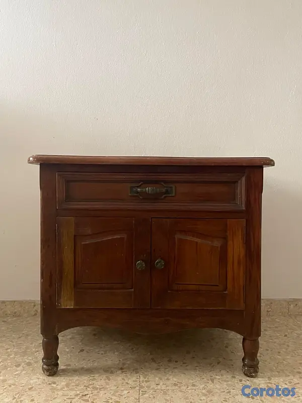 muebles y colchones - Mesa auxiliar de caoba  5