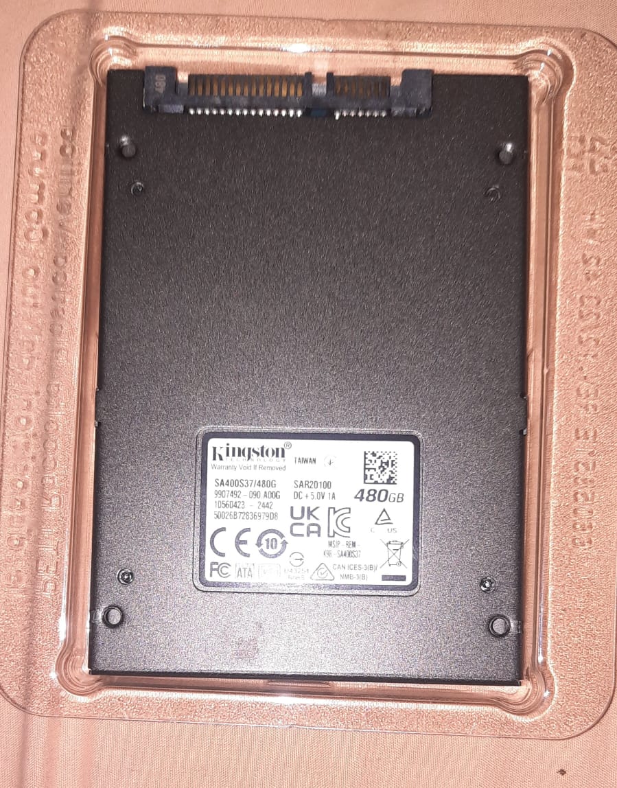 computadoras y laptops - Disco duro ssd 480gb