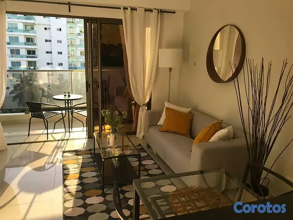 apartamentos - APARTAMENTO AMUEBLADO EN ENSANCHE PIANTINI UBICACI 3