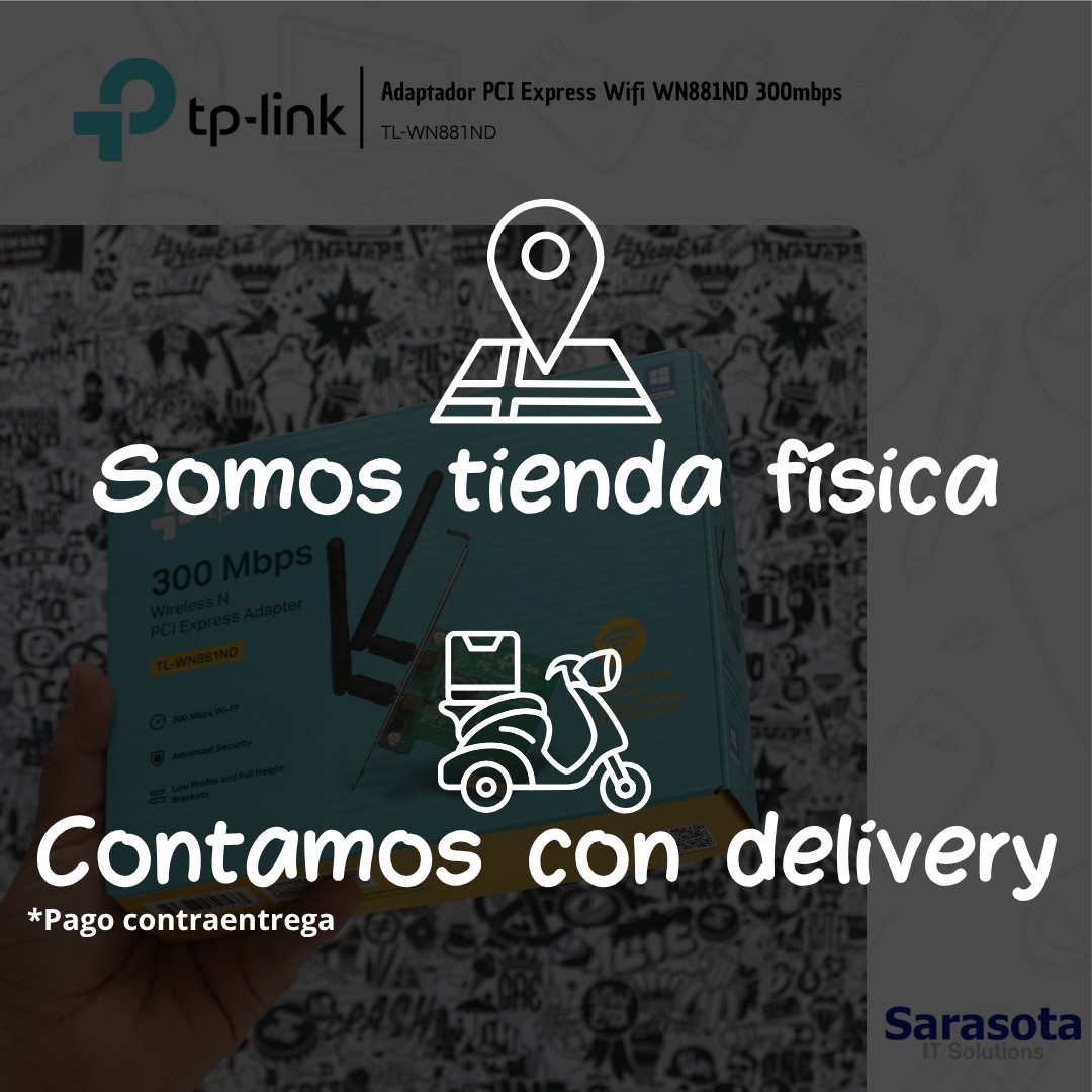 accesorios para electronica - Tp-Link PCIe adaptador WIFI WN881ND 2