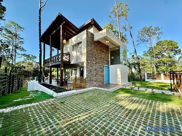 casas vacacionales y villas - VILLA EN VENTA - JARABACOA. 1