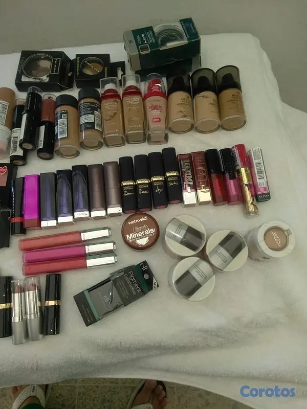 joyas, relojes y accesorios - labiales, esmaltes, bases, polvos compactos  9