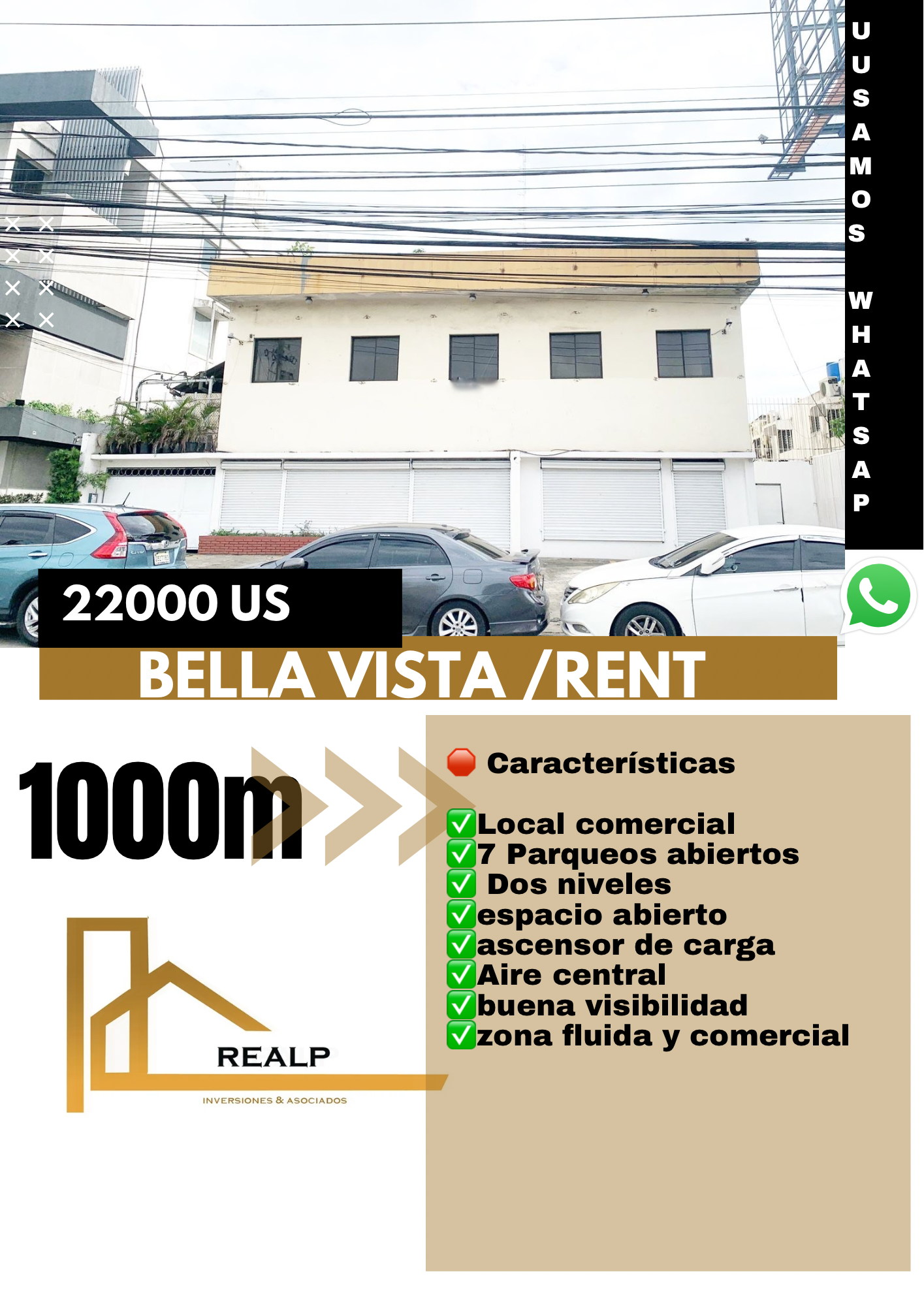 oficinas y locales comerciales - Alquiler local comercial en Bella vista 