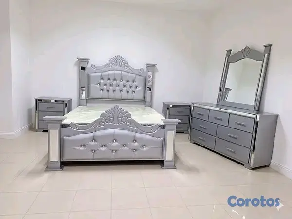 muebles y colchones - Juego de habitación pirámide completo con. Su colc 5