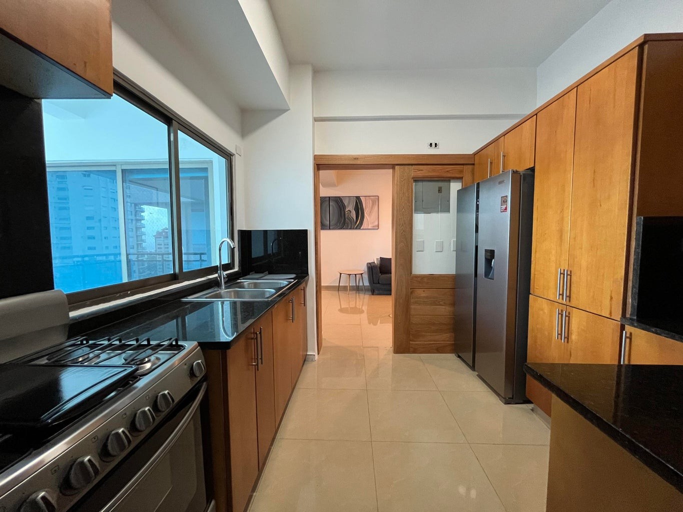 apartamentos - Amplio apartamento completamente amueblado en torre familiar con áreas sociales  1
