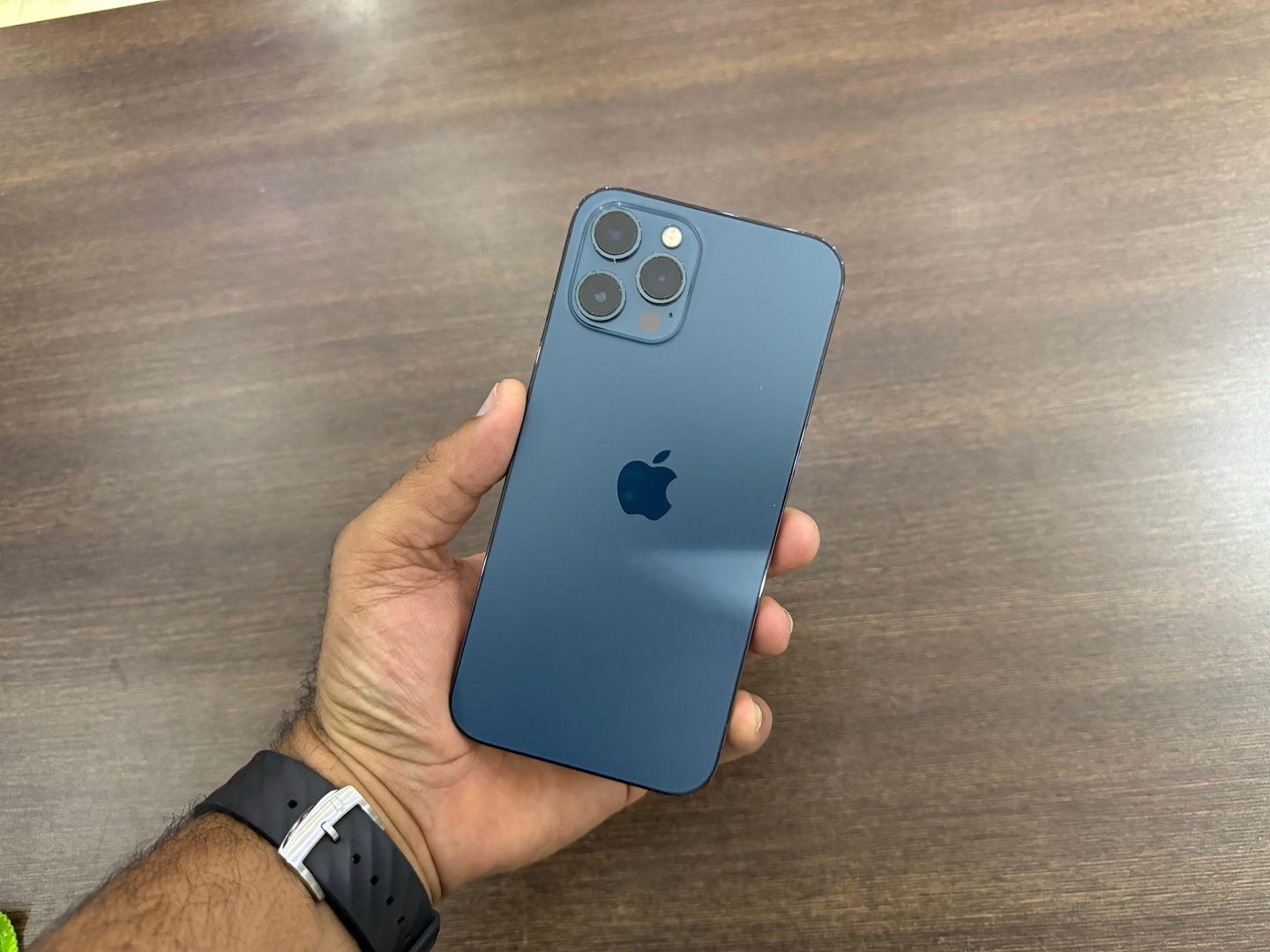 celulares y tabletas - iPhone 12 Pro Max 256GB Blue Pacific Como Nuevo, Desbloqueado, RD$ 30,800 NEG 0