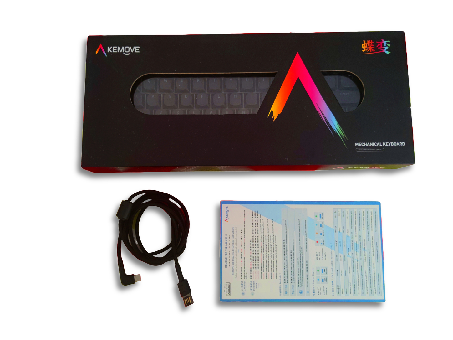 accesorios para electronica - KEMOVE K68 65% Mechanical Wireless Gaming Keyboard 8