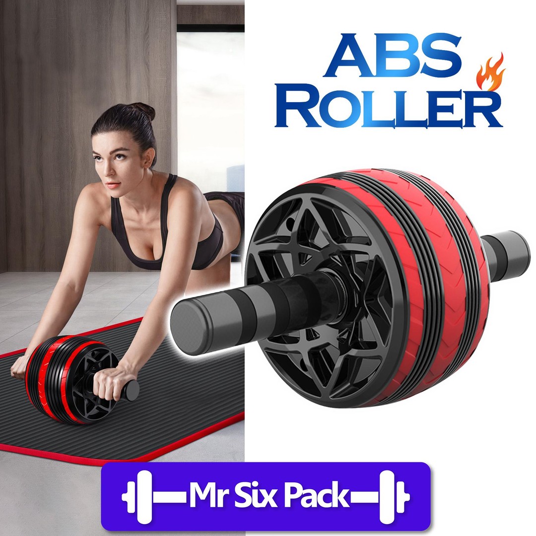deportes - Rueda de Abdominales Reforzada + Alfombrita ejercicio fitness abdominal  5