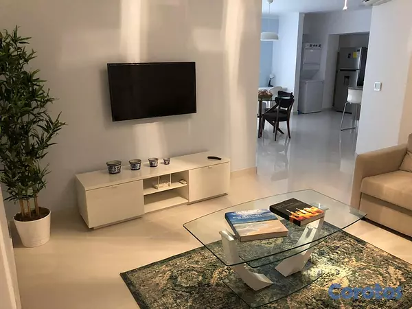 apartamentos - BELLA VISTA SUR 107 MTS ACEPTAN MASCOSTA AMUEBLADO Y AMPLIO APARTAMENTO TORRE  6