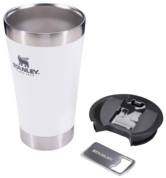 salud y belleza - Vaso termico cervecero con destapador (45min hot - 4 hrs frio - 15 hrs hielo)  1