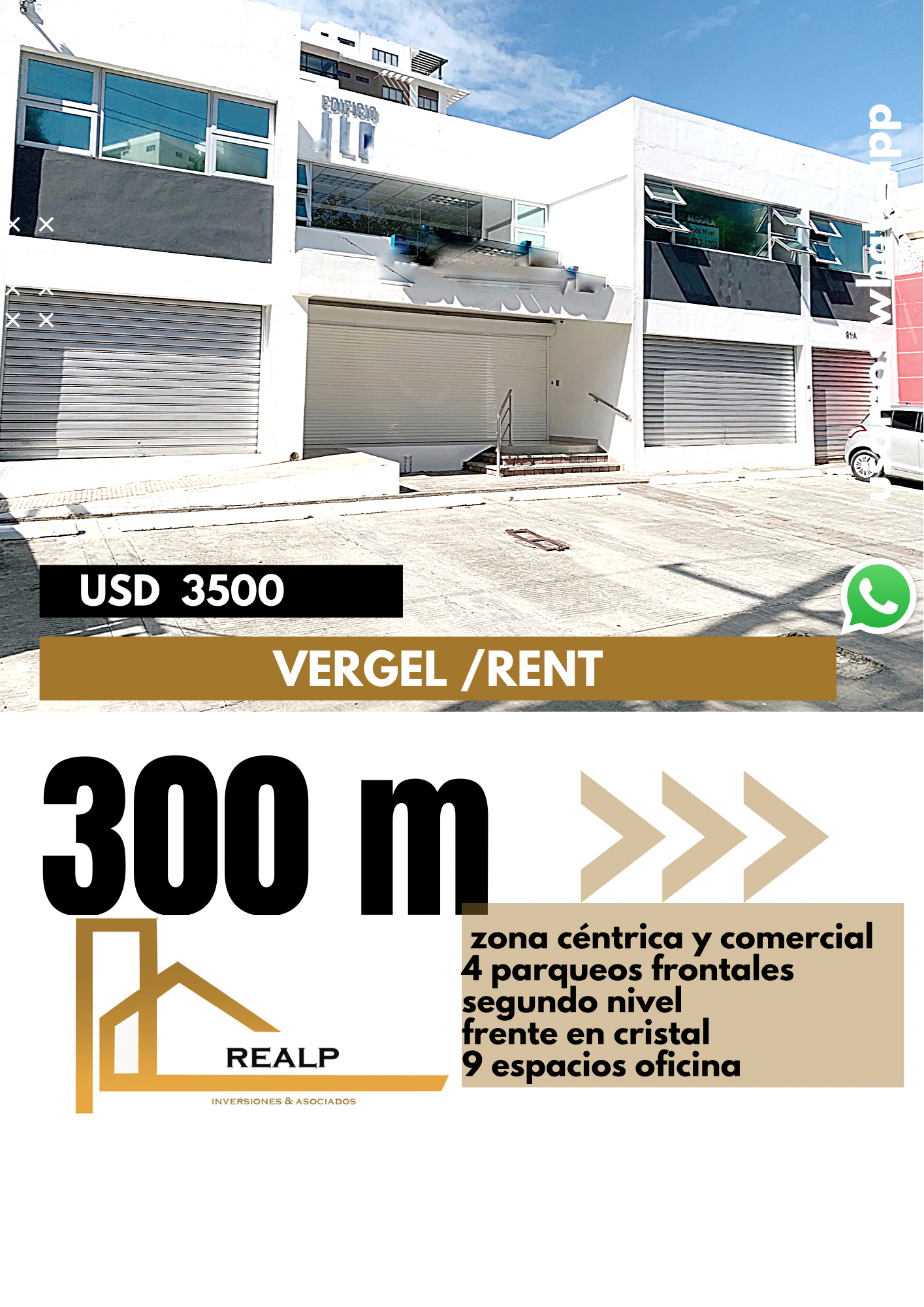 oficinas y locales comerciales - Local céntrico de 300 metros 0