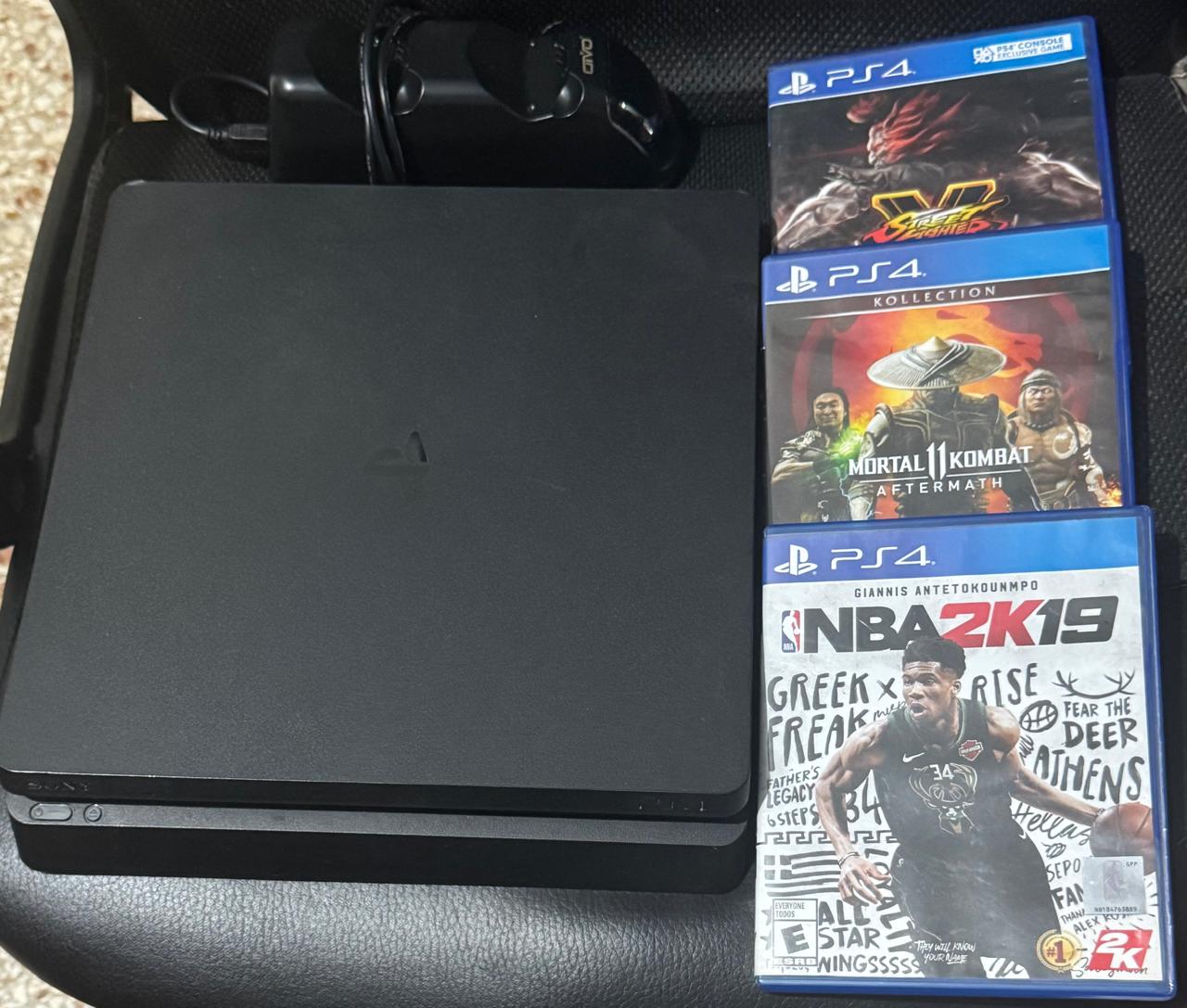 consolas y videojuegos - venta de playstation 4 slim 1T con juegos y acces. 2