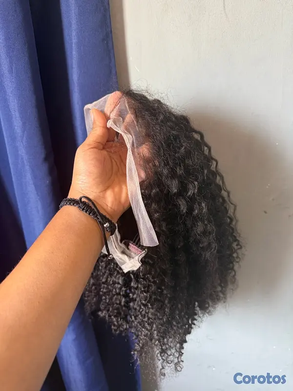 salud y belleza - peluca curly -nueva  3
