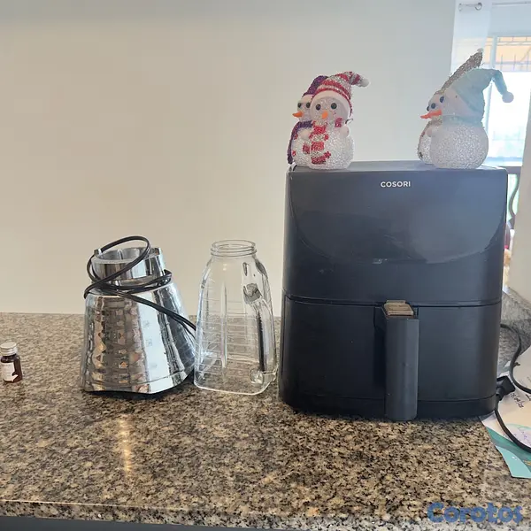 cocina - Freidora de aire, licuadora, secadora y tanque de  2