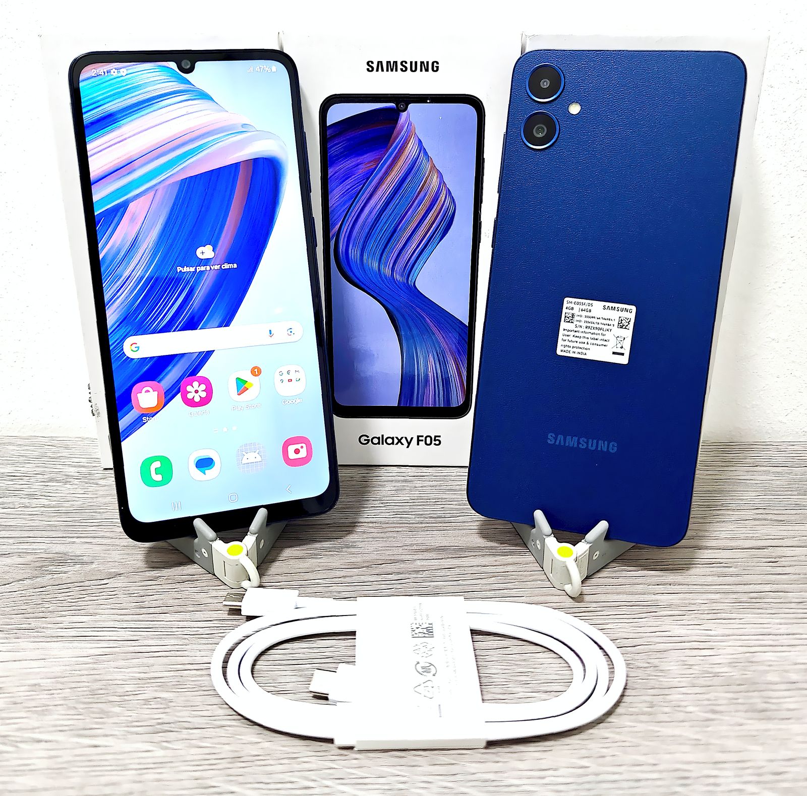 celulares y tabletas - SAMSUNG GALAXY F05 64GB NUEVOS DE CAJA 0