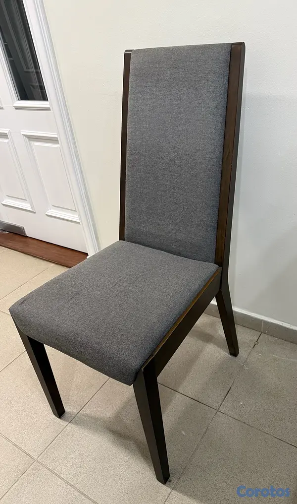 muebles y colchones - 6 sillas de comedor 2