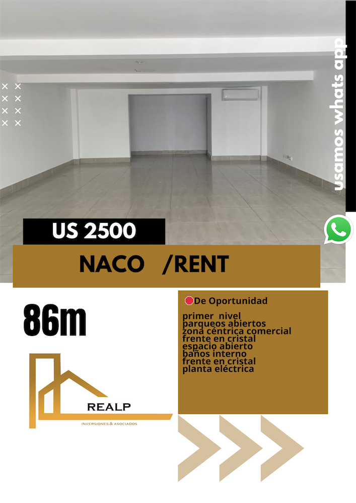 oficinas y locales comerciales - Local en Naco  0
