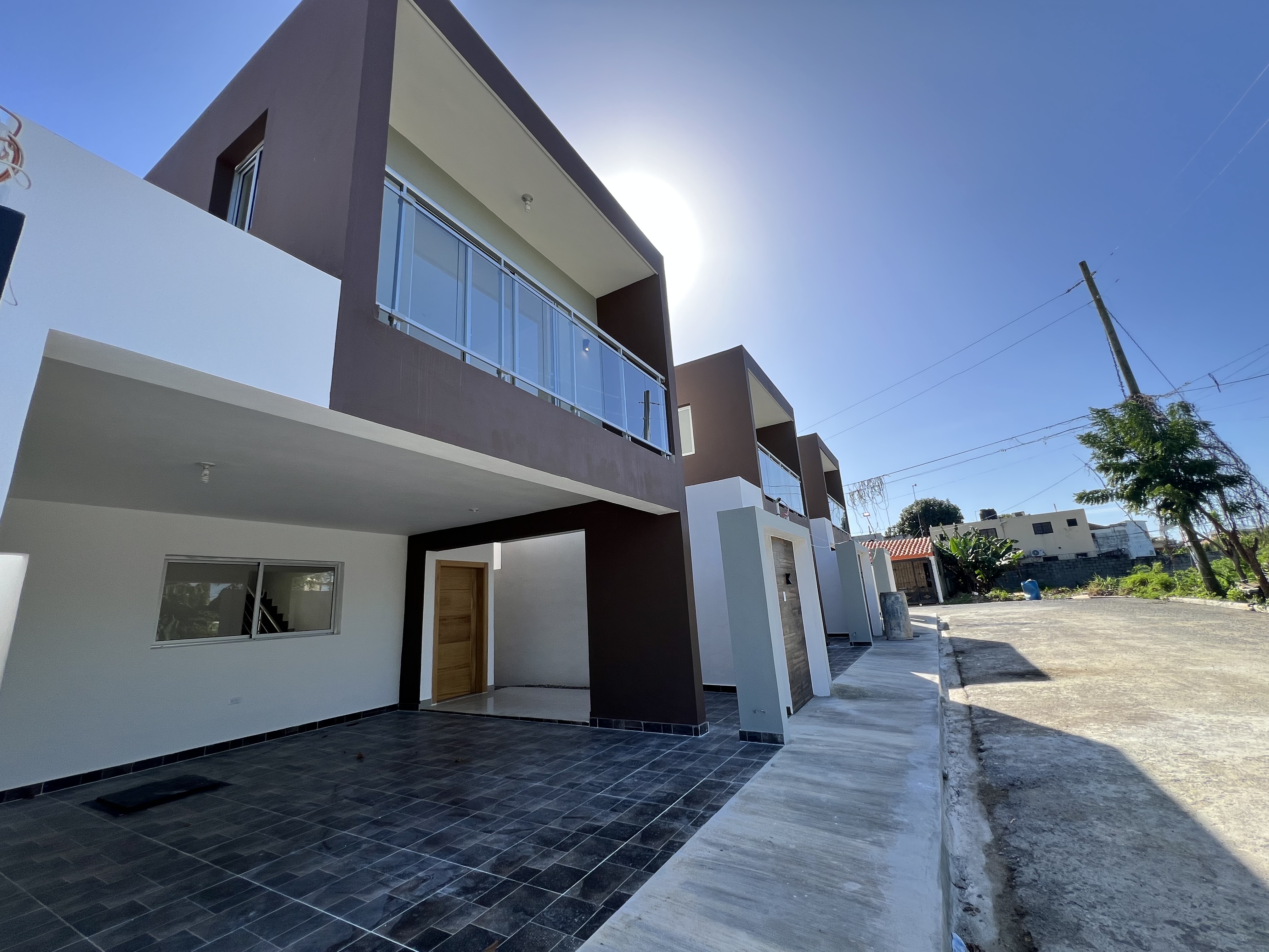 casas - venta de casa nuevas Modernas en la autopista de San Isidro Santo Domingo este  2