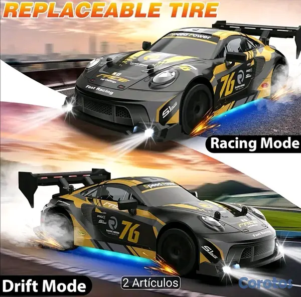 juguetes - Carro RC Drift 4WD  5