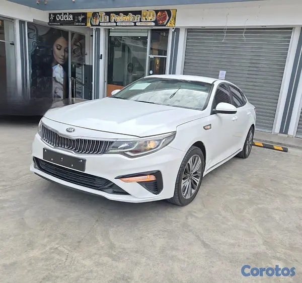 carros - KIA K5 2019 BLANCO  2