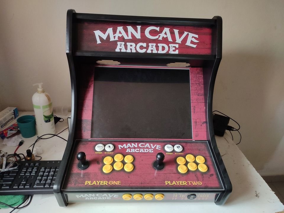 consolas y videojuegos - Gabinete Arcade Bartop con botones 0