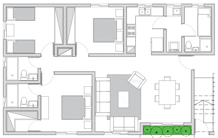 apartamentos - PROYECTO DE APARTAMENTOS EN AV. INDEPENDENCIA  4