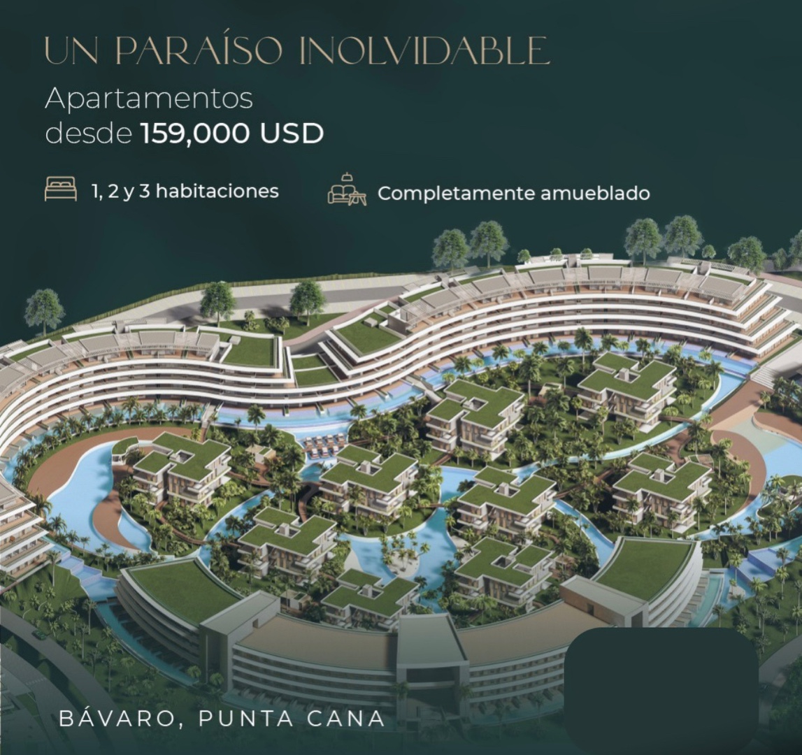 apartamentos - NUEVO PROYECTO EN BAVARO PUNTA CANAAPARTAMENTOS EN VENTA 0