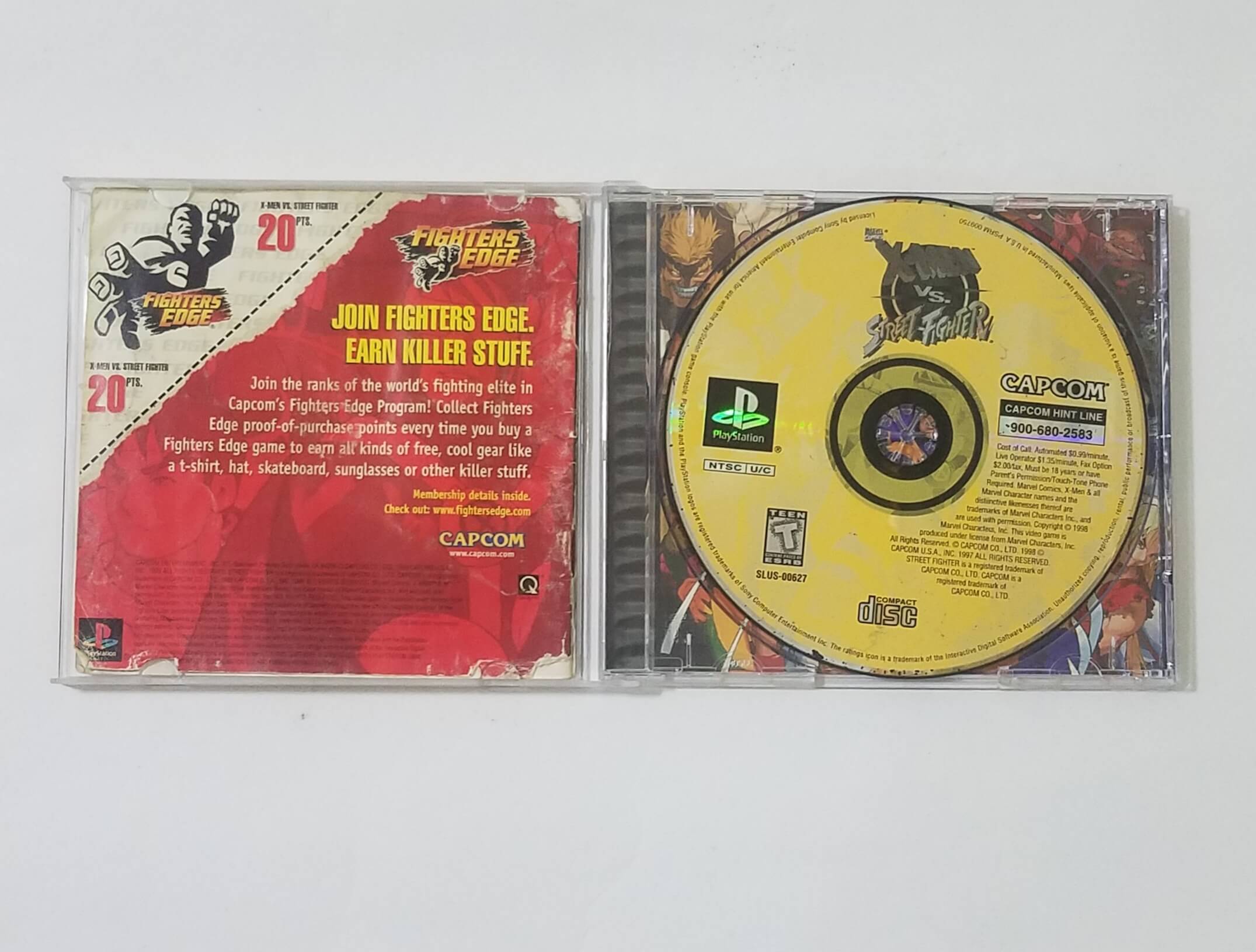 consolas y videojuegos - X-Men vs. Street Fighter de PlayStation 1 (PS1)  2