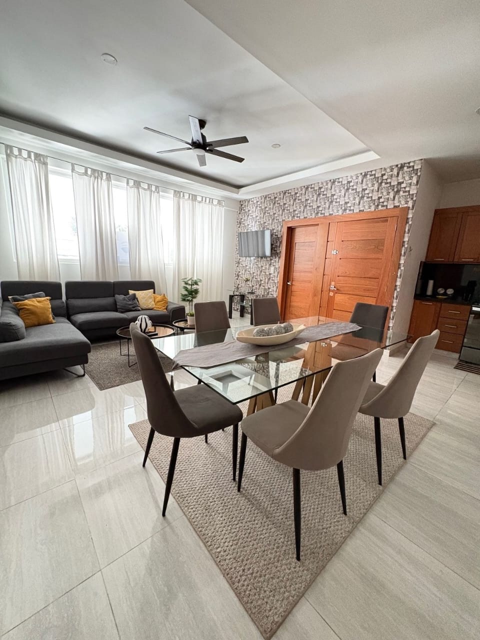apartamentos - Apartamento amueblado en alquiler en Bella Vista 1