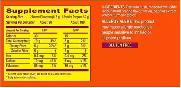 Salud y Equipamiento Médico - Metamucil Fibra Psyllium 36 Onz. 2