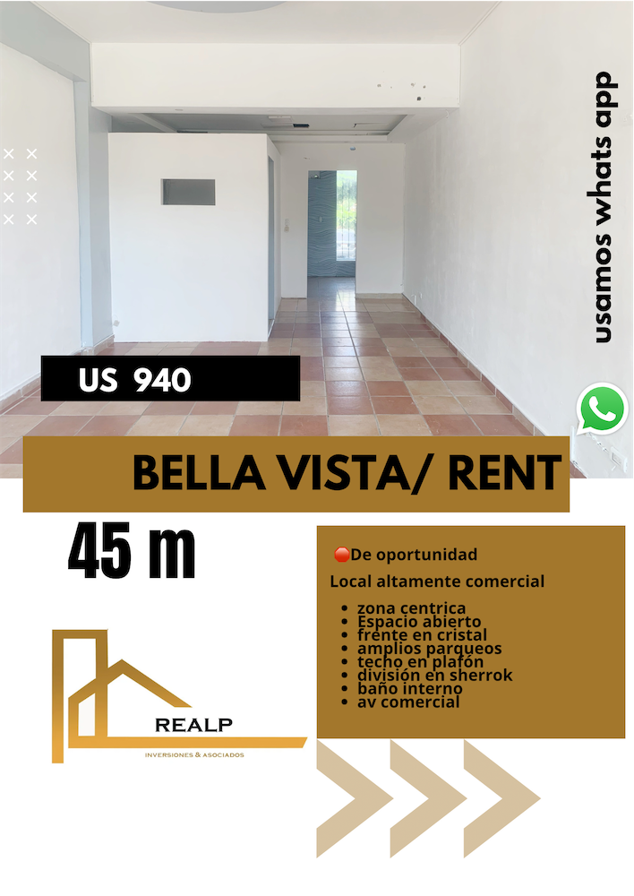 oficinas y locales comerciales - Local céntrico en bella vista 0