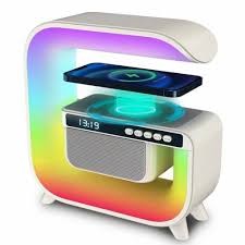 camaras y audio - BOCINA BLUETOOTH CON LUZ LED Y CARGADOR MY-7304 4