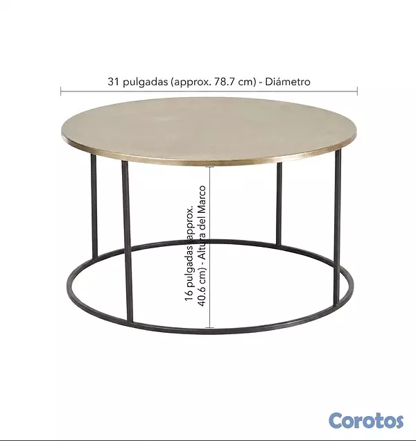 decoración y accesorios - Mesa de centro Contemporánea/Moderna 2