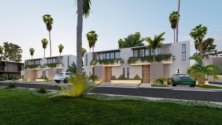 casas - Proyecto en venta Punta Cana 24-1367 tres dormitorios, piscina privada, segurida 5
