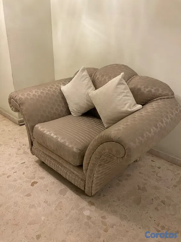 muebles y colchones - Sillón en tela jacquard 2