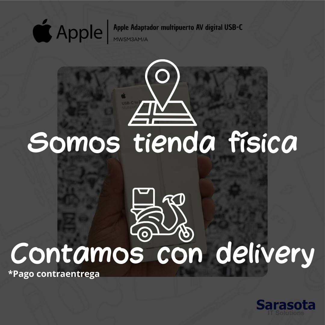 accesorios para electronica - Adaptador multipuerto de USB-C a AV digital Apple 2