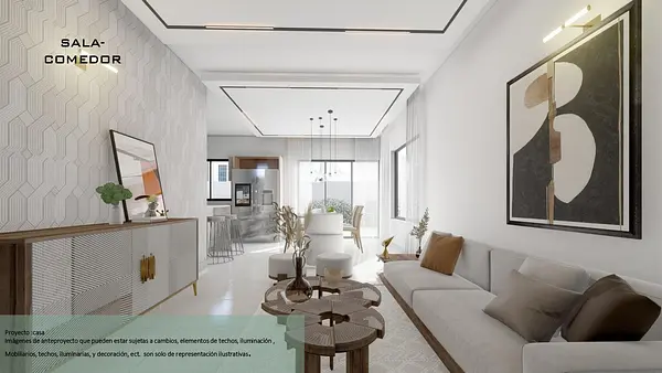 casas - Casas grandes de 2 niveles, con patio y 4 parqueos (Leo-h) 6