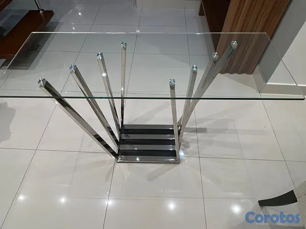 decoración y accesorios - Hermosa repisa de Cristal  3