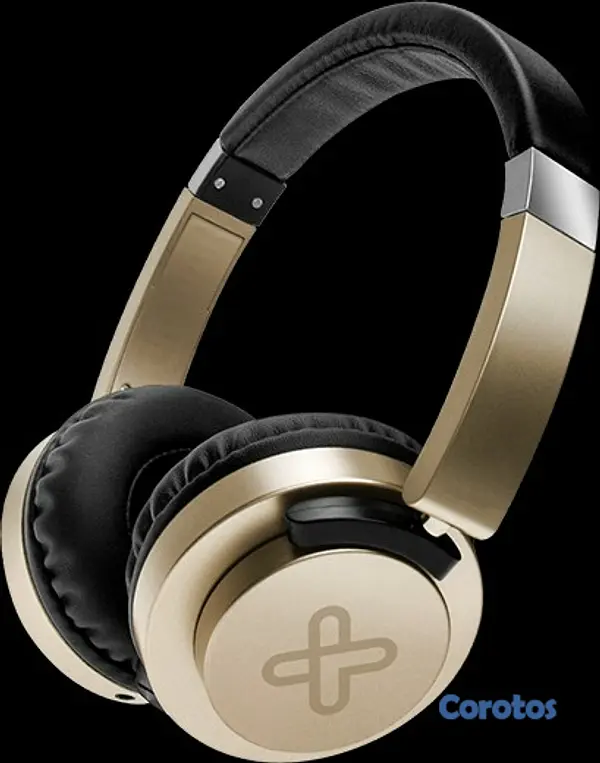 computadoras y laptops - AUDIFONO CON MICROFONO KlipXtreme AKOUSTIKFX GOLD (KHS-851GD)con cable y aislaci 2