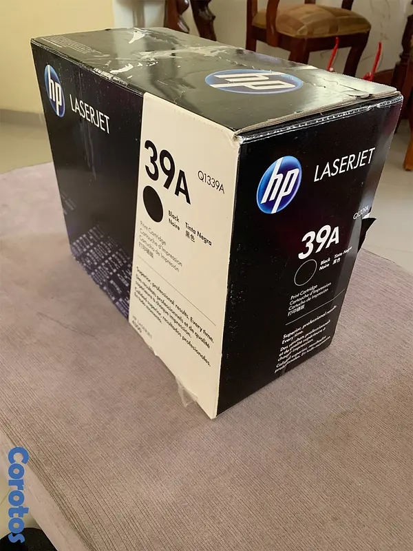 impresoras y scanners - Tóner para impresora hp LaserJet 4300 original negro 39 A(Q1339A)OpenBox  1